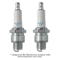 2x New NGK Standard M14x1.25mm Resistor Spark Plug BR7HS