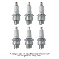 6x New NGK Standard M14x1.25mm Resistor Spark Plug BR7HS