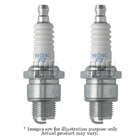 2 x New NGK Standard M14x1.25mm Resistor Spark Plug BR8HS