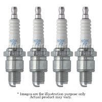 4 x New NGK Standard M14x1.25mm Resistor Spark Plug BR8HS