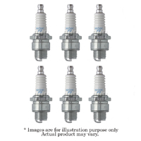 6 x New NGK Standard M14x1.25mm Resistor Spark Plug BR8HS