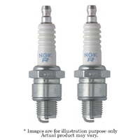2x New NGK Standard M14x1.25 Non-Resistor Spark Plug BZ7HS-10
