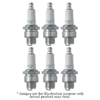6x New NGK Standard M14x1.25 Non-Resistor Spark Plug BZ7HS-10