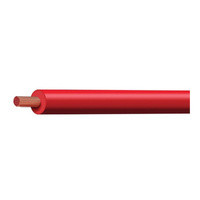 TYCAB Red 3mm Single Core  30M 10A Rating 90° 14 Strands Cable #CB003A1-030RD