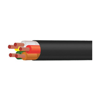 TYCAB 3mm 5 Core Trailer Cable 30m Black Sheath 10A Rating 14 Strand CB003A5-030