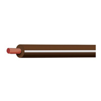 TYCAB Single Core 4mm Brown / White 30m Trace Cable #CB004A1-030BNWE