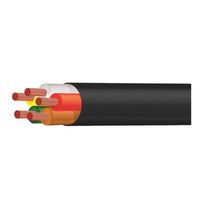 TYCAB 4mm 5 Core Trailer Cable 30M Black Sheath 15A Rating Cable #CB004A5-030