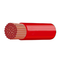TYCAB Red 3 B&S Single Core 30M 200A Rating 90° 329 Strands Cable #CB103A1-030RD