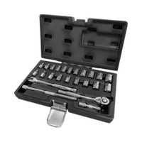 CHICANE 24 Piece 1/4? Inch Drive Socket Set #CH1000