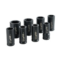 CHICANE 8 Piece 3/4? Inch Drive Metric Deep Impact Socket Set #CH1134