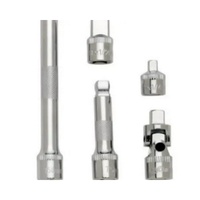 CHICANE 5 Piece 3/8IN Drive Wobble Plus Extension Bar & Accessory Set #CH1149