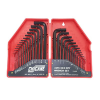 CHICANE 30 Piece Metric & AF Hex Key Set #CH4019
