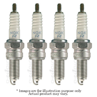 4x New NGK Standard M10x1.0 Non-Resistor with 1 Year Warranty Spark Plug CPR8EA-9