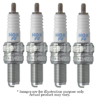4x New NGK Standard M10x1.0mm Resistor Spark Plug with 1 Year Warranty CR10E