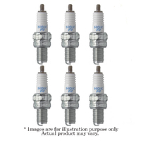 6x New NGK Standard M10x1.0mm Resistor Spark Plug with 1 Year Warranty CR10E