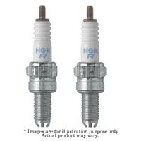 2x New NGK Standard M10x1.0mm Resistor Spark Plug CR10EK