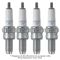 4x New NGK Standard M10x1.0mm Resistor Spark Plug CR10EK