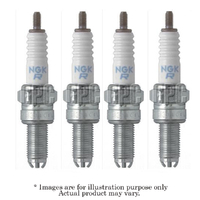4x New NGK Standard M10x1.0mm Resistor Spark Plug with 1 Year Warranty CR8EK