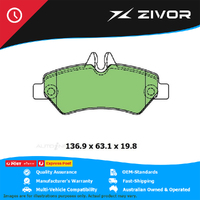 PROTEX Brake Pads For VOLKSWAGEN CRAFTER 35 TDI 340 MWB LWB, LWB XL 2E #DB1972UP