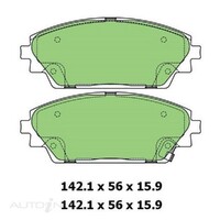 New PROTEX Brake Disc Ultra Pad Set - Front For Mazda MAZDA3 2014-2016 DB3185CP