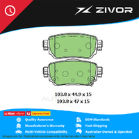 PROTEX Ultra Brake Pads For RENAULT KOLEOS INTENS HZG M9R 2017-On #DB3214CP