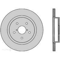 New PROTEX Brake Disc Ultra Rotor - Rear For Subaru Liberty 2014-2021 DR1084