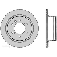 New PROTEX Brake Disc Ultra Rotor - Rear For Mitsubishi Pajero Sport DR1138