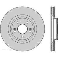 New PROTEX Brake Disc Rotor For Hyundai Santa FE 2018-2020 DR1287