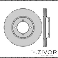 New PROTEX Rotor - Front For TOYOTA CRESSIDA MX73R 4D Sdn RWD 1984 - 1988 #DR721