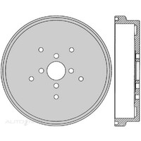 New PROTEX Brake Drum For Suzuki Vitara 1991 - 1998 DRUM1836