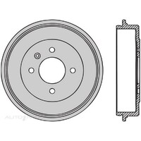New PROTEX Brake Drum For MG MG3 2011 - 2021 DRUM4205