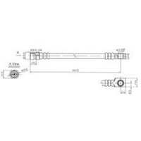 New PROTEX Hydraulic Hose - Rear For Mitsubishi Magna 1996-1999 H1674
