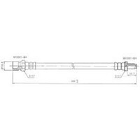 New PROTEX Hydraulic Hose - Front For Mercedes Benz 280E 1976-1981 H879