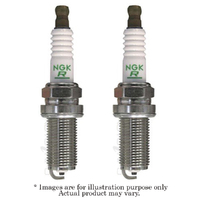2x New NGK M14x1.25 Resistor Standard Spark Plug LFR4A-E