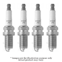 4x New NGK Standard M14x1.25 Resistor with 1 Year Warranty Spark Plug LFR7A