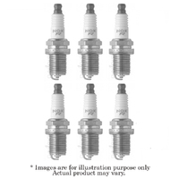 6x New NGK Standard M14x1.25 Resistor with 1 Year Warranty Spark Plug LFR7A