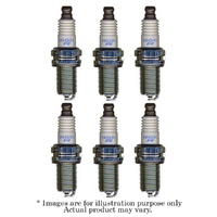 6x New NGK M12x1.25 Resistor Spark Plugs LKR6E