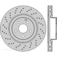 PROTEX Brake Disc Ultra Perf Rotor-Front For Mercedes Benz S350L CDI PDR12595HX
