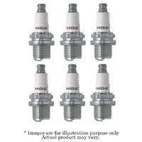6x New NGK Racing M14x1.25mm Resistor Spark Plug R5671A-9