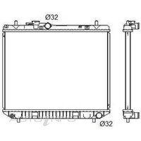 New PROCOOL Radiator For Daihatsu Terios 1997-2005 RADDA275P