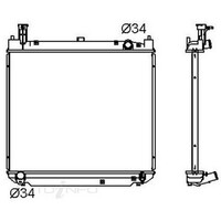 New PROTEX Radiator For Toyota Hiace 1989 - 2005 RADT197