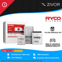 New RYCO Truck Filter Service Kit For HINO GT SERIES JHDFG8J 8.0L J08C RSK114