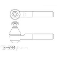 New PROSTEER Tie Rod End - Front For Toyota Landcruiser 1986-1991 TE990