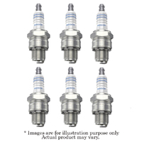 6x New BOSCH M14x1.25mm Non-Resistor Spark Plug with 1 Year Warranty W8AC