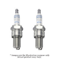 2x New BOSCH M14x1.25 Spark Plug W8CC