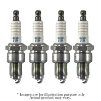 4x New NGK Laser Iridium M14x1.25 Resistor Spark Plug ZGR7GI-13G