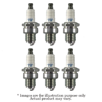 6x New NGK Laser Iridium M14x1.25 Resistor Spark Plug ZGR7GI-13G