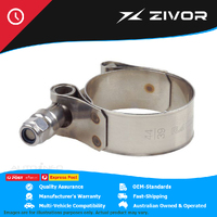 New RACEWORKS Stainless T-Bolt Clamp To Suit 1" / 25mm Hose (32-37mm) #RWC-100