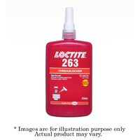 New LOCTITE Threadlocker 263 High Strength Red 250ml 1331536