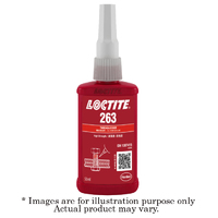 New LOCTITE 263 Threadlocker High Strength Red 50ml 1331618